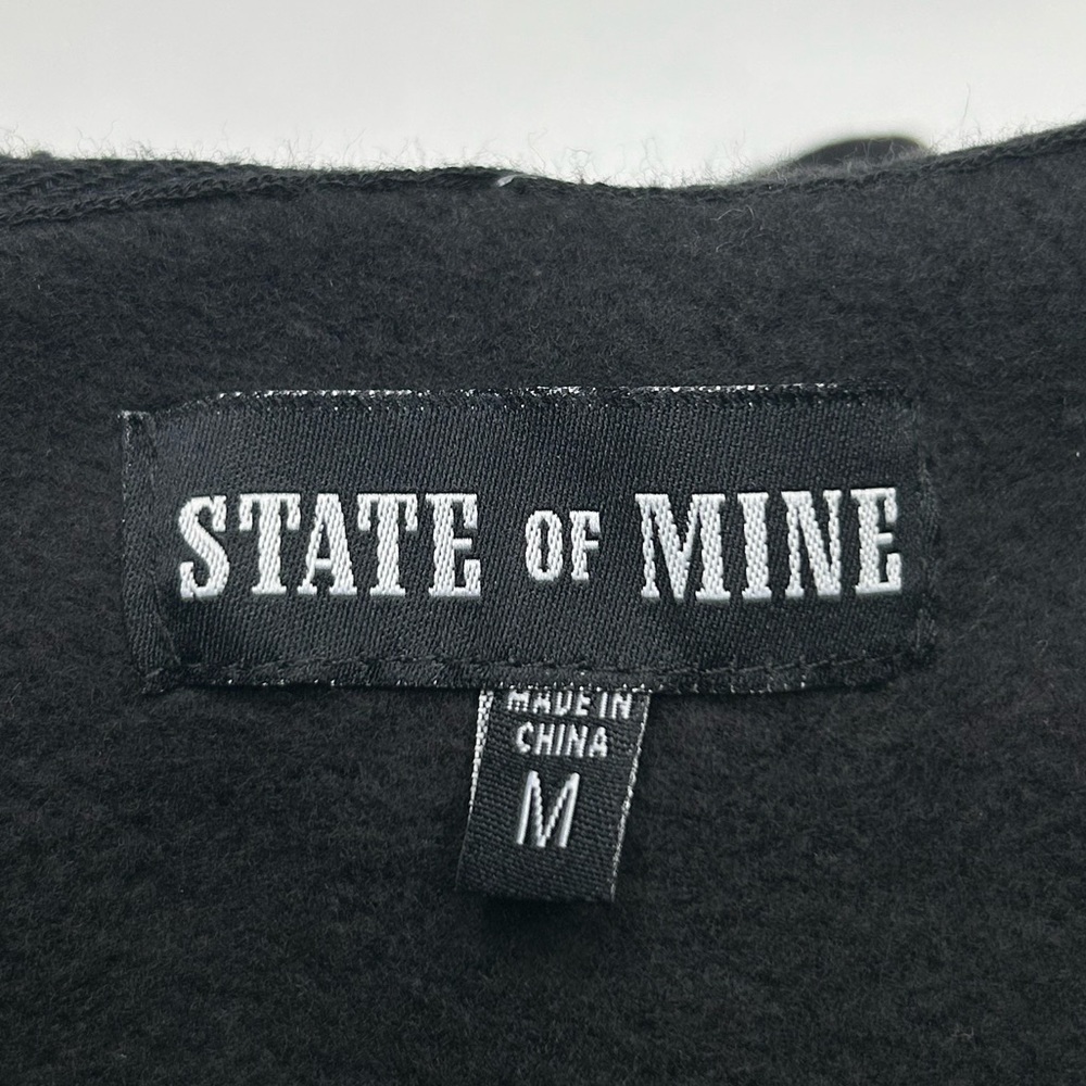 State of Mine NWT Woodland Camo Chenile Minnesota Hoodie Medium North Star State - Picture 13 of 14